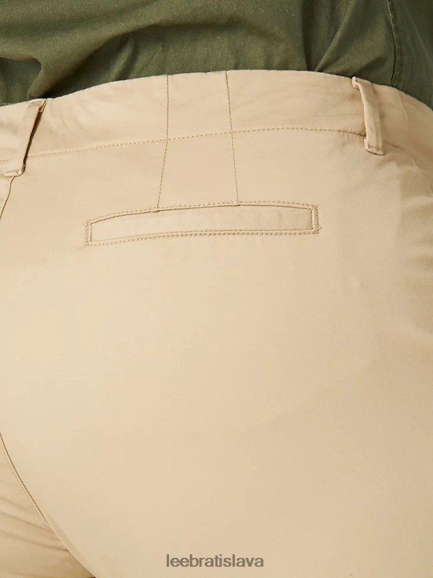 Lee oblečenie HL0J0R318 safari ženy regular fit chino bermudy (plus)
