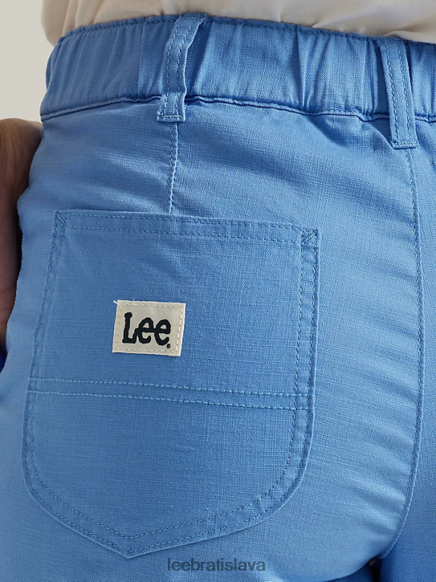 Lee oblečenie HL0J0R273 nová modrá ženy legendárny rolled short