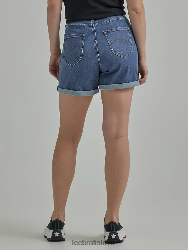 Lee oblečenie HL0J0R329 hlboké výšky ženy ultra lux krátke s manžetou do A