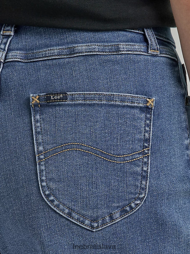 Lee oblečenie HL0J0R329 hlboké výšky ženy ultra lux krátke s manžetou do A