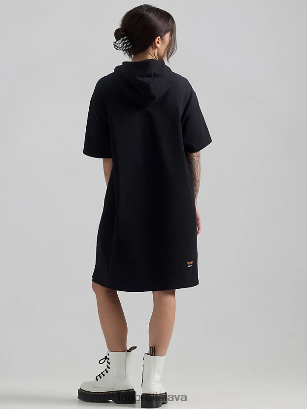 Lee oblečenie HL0J0R421 čierna ženy a dragon ball z trunks dress
