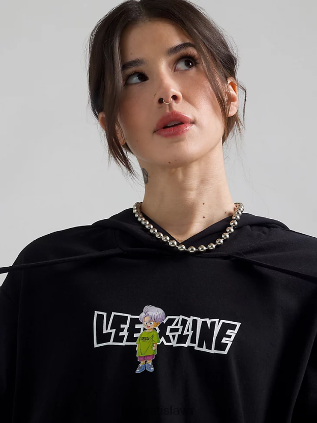 Lee oblečenie HL0J0R421 čierna ženy a dragon ball z trunks dress