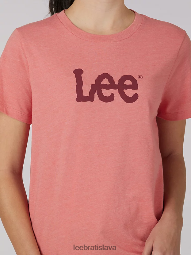 Lee oblečenie HL0J0R359 závidieť vres ženy tričko s výrazným logom