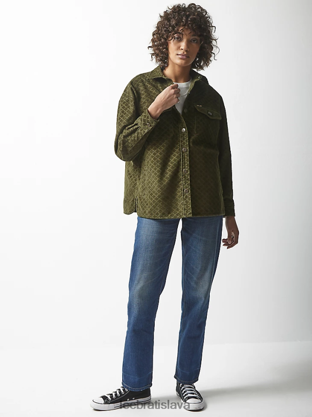 Lee x The Brooklyn Circus oblečenie HL0J0R404 kapustnica ženy manšestrová košeľa