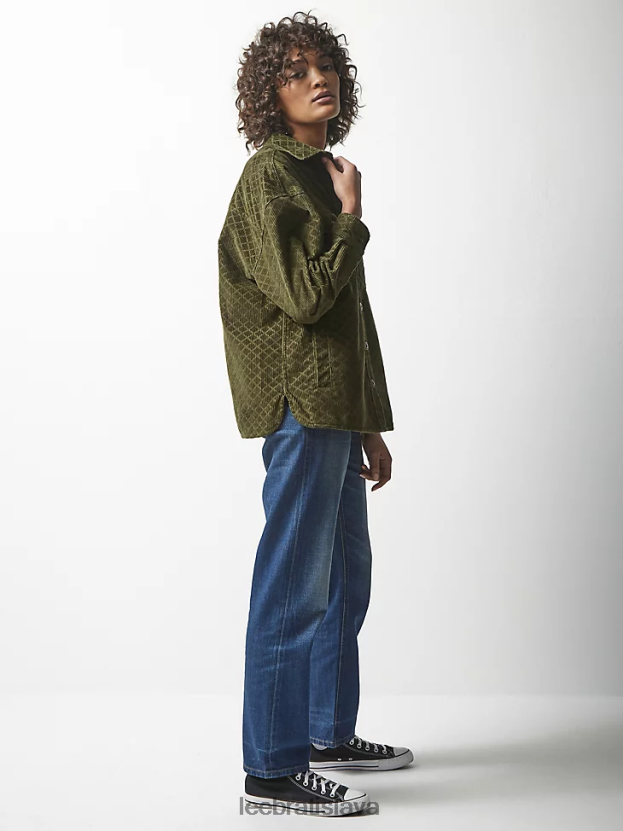 Lee x The Brooklyn Circus oblečenie HL0J0R404 kapustnica ženy manšestrová košeľa